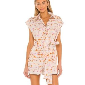 BLANKNYC Rooftop Party Romper Size Small